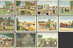 23 Pleasant Images of Rural Life Restored Images Bundle Product Image 2