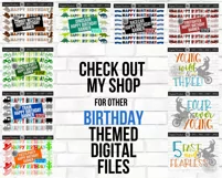 see other birthday party digital files available for purchase from tree house office