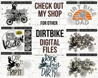 See other dirtbike, motocross, dirt riding themed digital designs available for purchase at tree house office