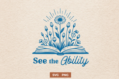 See the Ability SVG - Disability Awareness Inclusion PNG Product Image 1