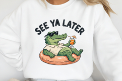 See Ya Later Alligator PNG Product Image 2