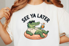 See Ya Later Alligator PNG Product Image 3