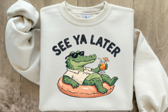 See Ya Later Alligator PNG Product Image 4