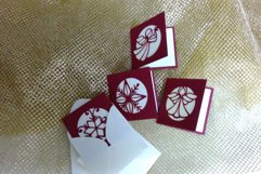 4 cards angels stars Cutting File SVG DXF FCM Product Image 5