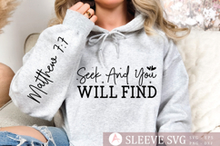 Seek and you will find Sleeve Design Product Image 2