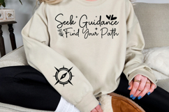 Seek guidance find your path Sleeve SVG Product Image 3