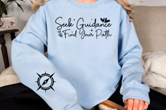 Seek guidance find your path Sleeve SVG Product Image 2