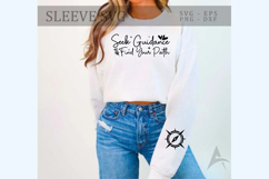 Seek guidance find your path Sleeve SVG Product Image 1