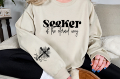 Seeker of the Eternal Way Sleeve SVG Design Product Image 2
