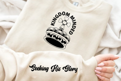 Kingdom Minded Sleeve SVG, Faith-Based Sleeve SVG Product Image 3