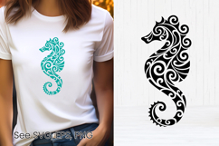 Ocean creature SVG design | Sea animal silhouette SVG Product Image 1