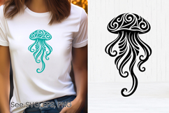 Ocean creature SVG design | Sea animal silhouette SVG Product Image 1