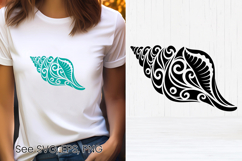 Ocean creature SVG design | Sea animal silhouette SVG Product Image 1