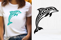 Ocean creature SVG design | Sea animal silhouette SVG Product Image 1