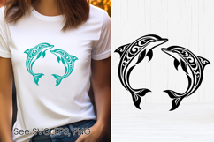 Ocean creature SVG design | Sea animal silhouette SVG Product Image 1