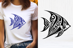 Ocean creature SVG design | Sea animal silhouette SVG Product Image 1