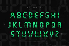 Segmenta - Futuristic Seven Segment Font Webfont Product Image 13