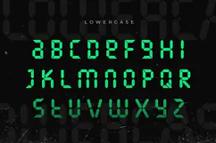 Segmenta - Futuristic Seven Segment Font Webfont Product Image 14