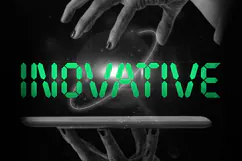 Segmenta - Futuristic Seven Segment Font Webfont Product Image 9