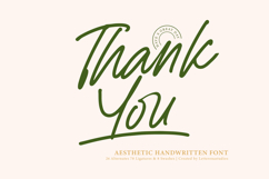 Sejatty Gartena - Aesthetic Handwritten Font Product Image 7