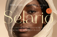 Selario Elegant Modern Sans Serif Product Image 1