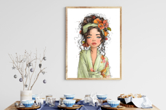 Self Care Beauty Girl Clipart Product Image 3