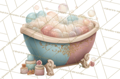 Self Care Clipart PNG, Pastel Wellness Icons Product Image 2