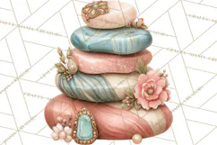 Self Care Clipart PNG, Pastel Wellness Icons Product Image 2