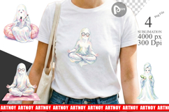 Self Care Spa Day Mom Ghost Sublimation Product Image 1