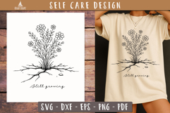 Self Care Quote Floral Bundle Product Image 8