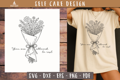 Self Care Quote Floral Bundle Product Image 9