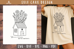 Self Care Quote Floral Bundle Product Image 19