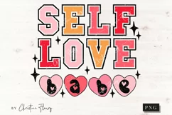 Self Love Babe PNG | Valentine's Day PNG Product Image 3