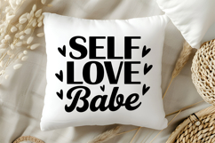 Self Love Babe SVG | Mental Health SVG Product Image 5