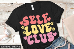 Self love club - Positive SVG Design Product Image 1