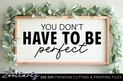 Motivational Quote SVG Cut File Inspirational Quote SVG Product Image 2