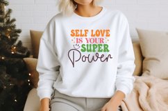 Self love is your super power SVG , Inspirational SVG Product Image 2