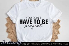 Motivational Quote SVG Cut File Inspirational Quote SVG Product Image 1