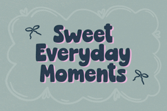 DELIGHTFUL A Bold Cute Retro Sans Display Font Product Image 2