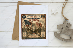 Semiquincentennial 1776-2026 Freedom Poster PNG Product Image 3