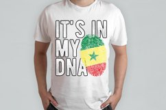 It&#039;s in my DNA Senegal Flag Fingerprint PNG Sublimation Product Image 2