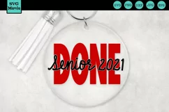 Senior 2021 SVG File, Class of 2021 SVG, Graduation SVG File Product Image 1