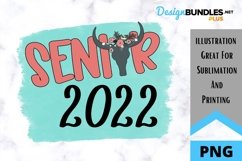 Sublimation Senior PNG - Boho Senior Product Image 1