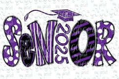 Senior 2025 png Senior class of 2025 Graduation sublamation Product Image 1