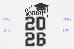 Senior 2026 Sports SVG Product Image 1