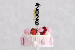 Senior 2026 Cake Topper SVG Cut File Product Image 3