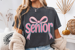 Coquette Senior 2026 PNG, Class of 2026 PNG, Senior Mom PNG Product Image 4