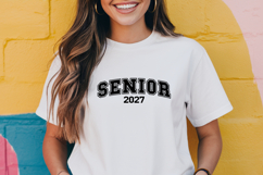 Senior 2027 Arched SVG Cut File Product Image 2