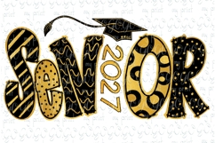 Senior 2027 png Senior class of 2027 Graduation sublamation Product Image 1