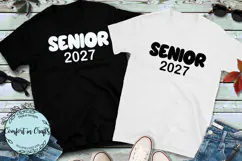 Senior 2027 SVG and Sublimation design for the Graduate Product Image 2